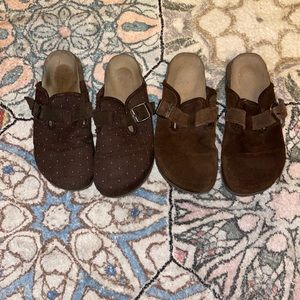 American Eagle Slip on Sandals- Size 7- (2 pair)